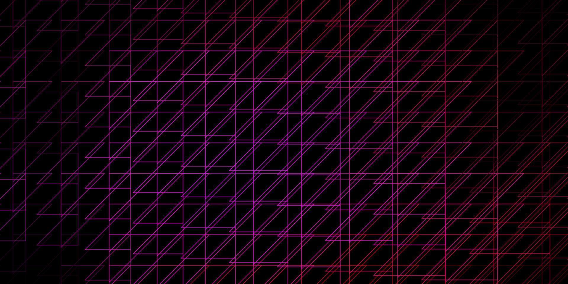 Dark Pink vector backdrop with lines.