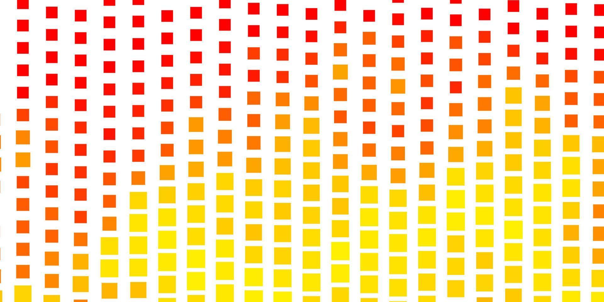Light Orange vector pattern in square style.