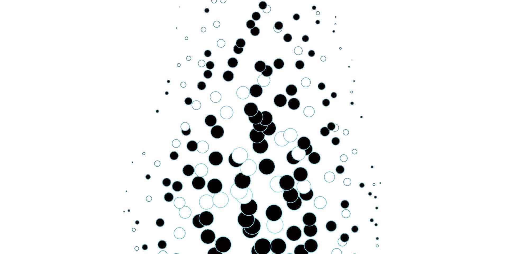 Dark BLUE vector background with spots.