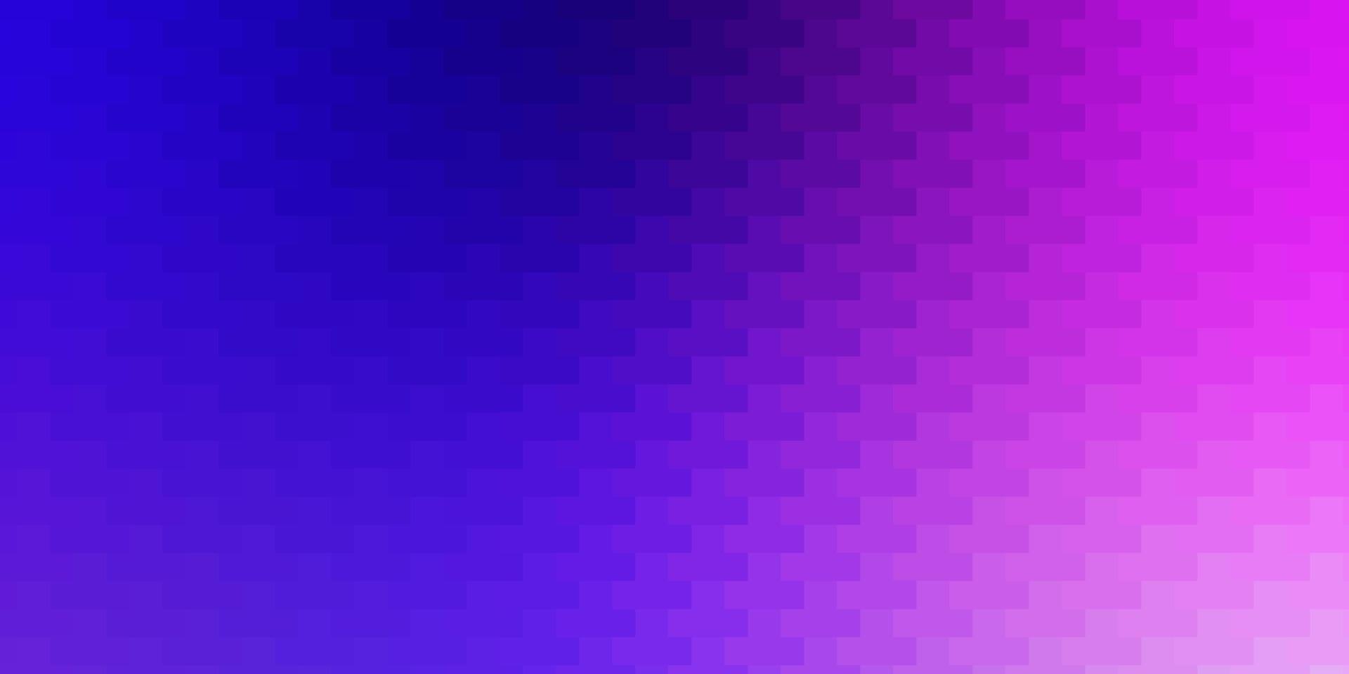 Light Pink, Blue vector background with rectangles.