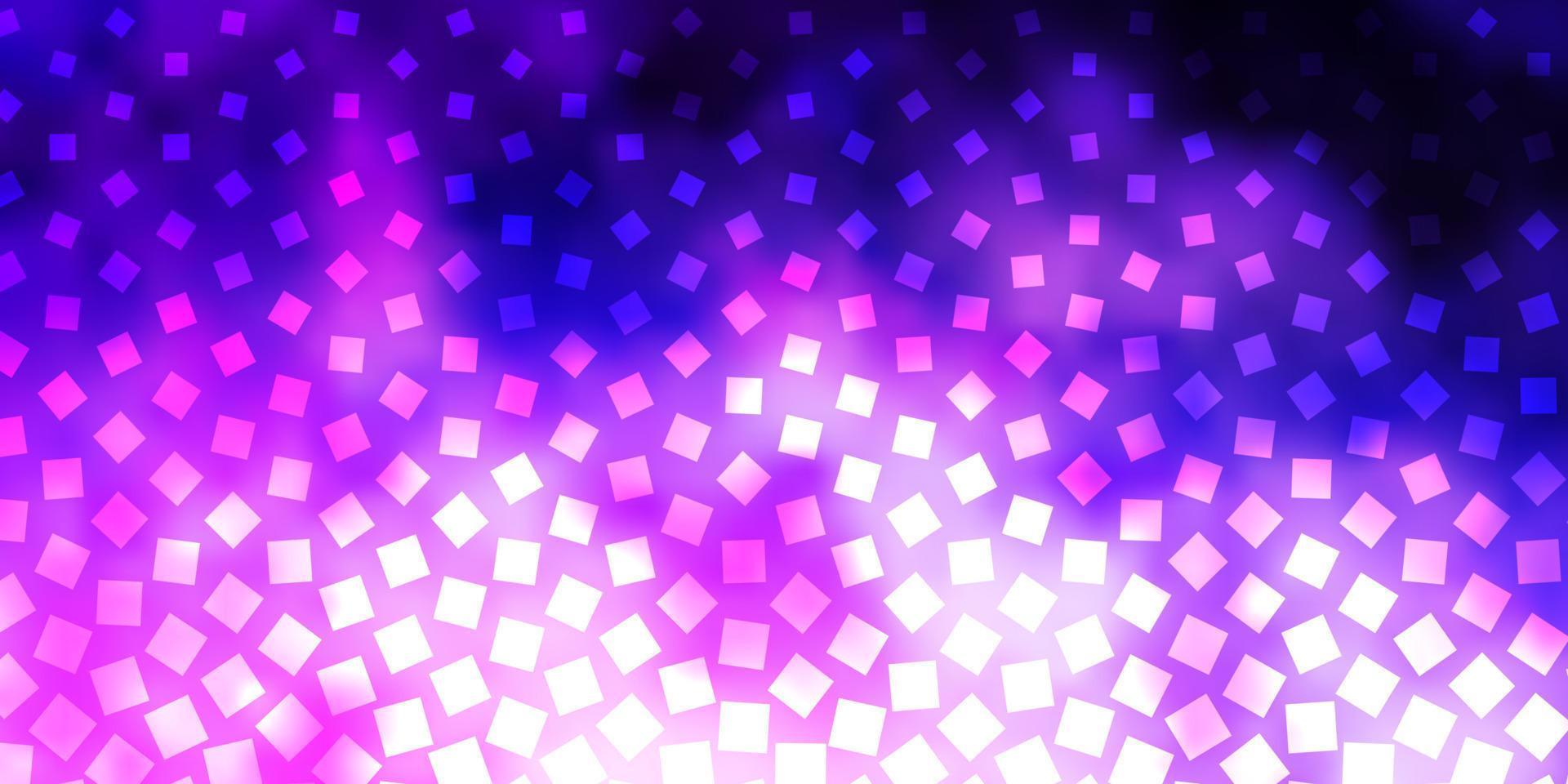 Light Purple vector pattern in square style.