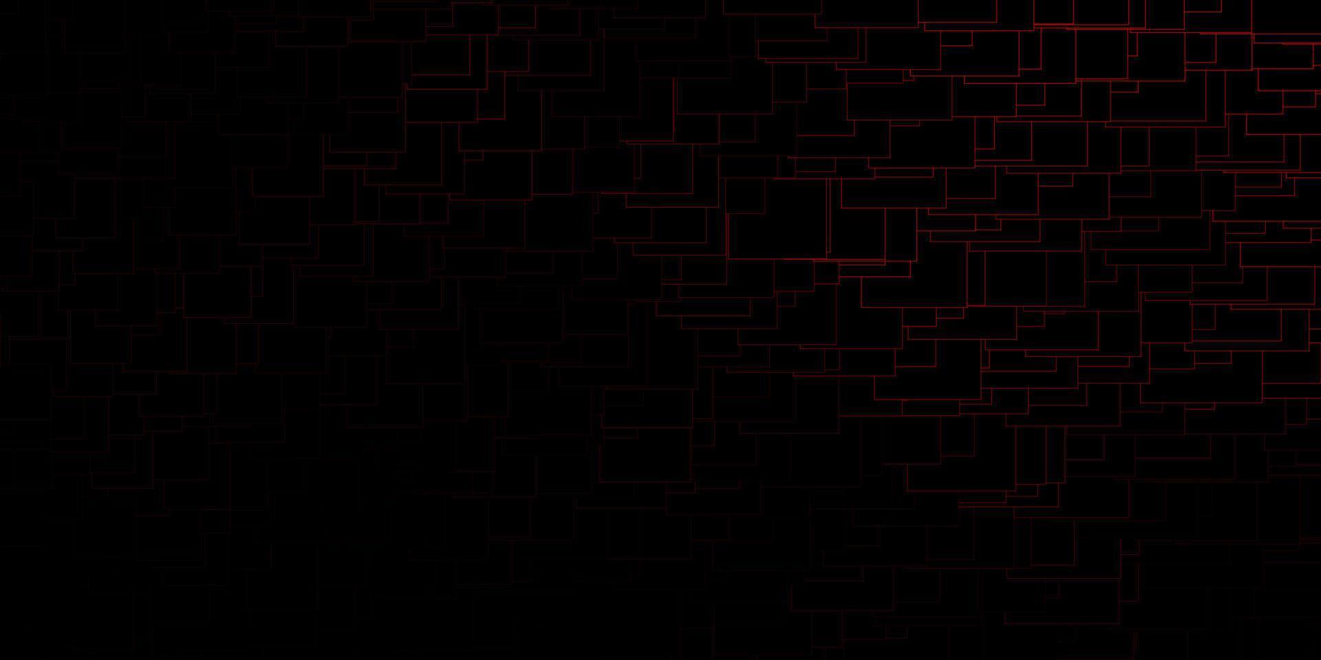 Fondo de vector rojo oscuro en estilo poligonal.