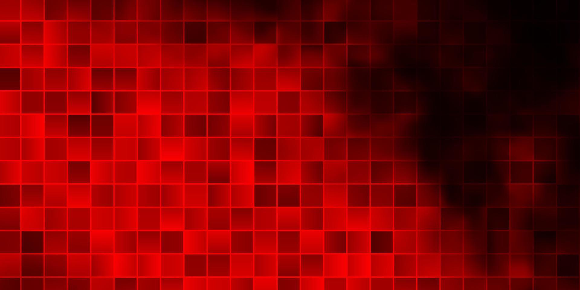 Dark Red vector backdrop with rectangles.