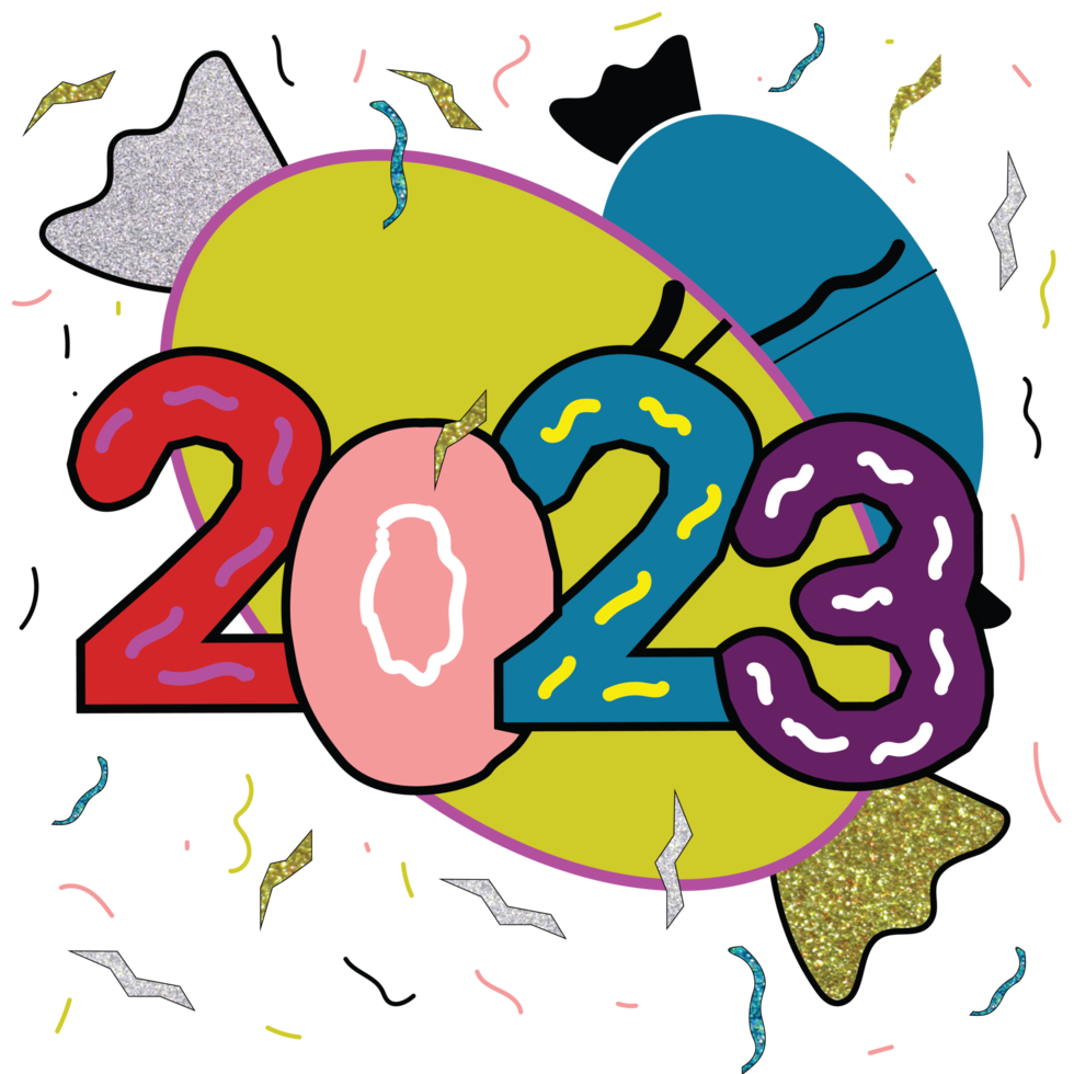 2023 new year sweets png