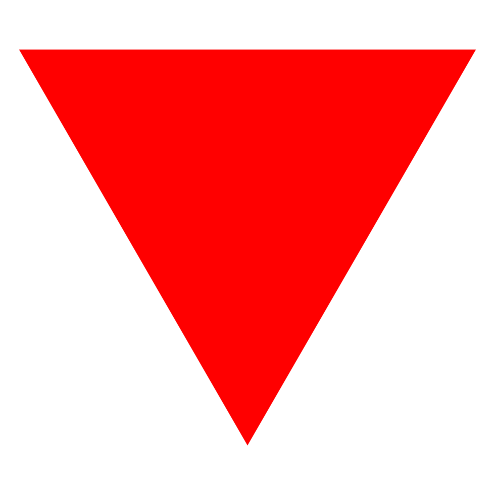 Red Triangle PNGs for Free Download