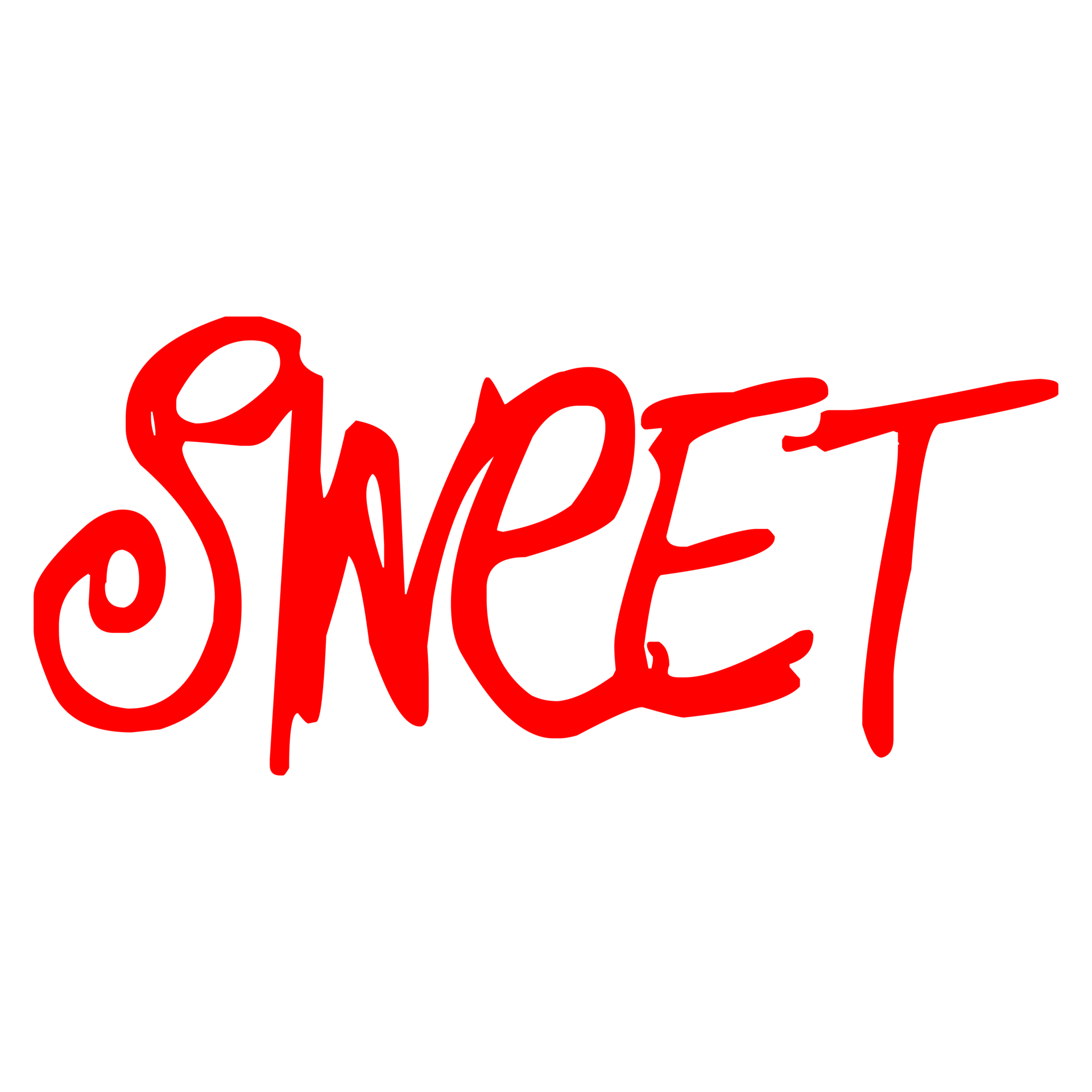 Hand drawn word sweet text on transparent background 17177876 png