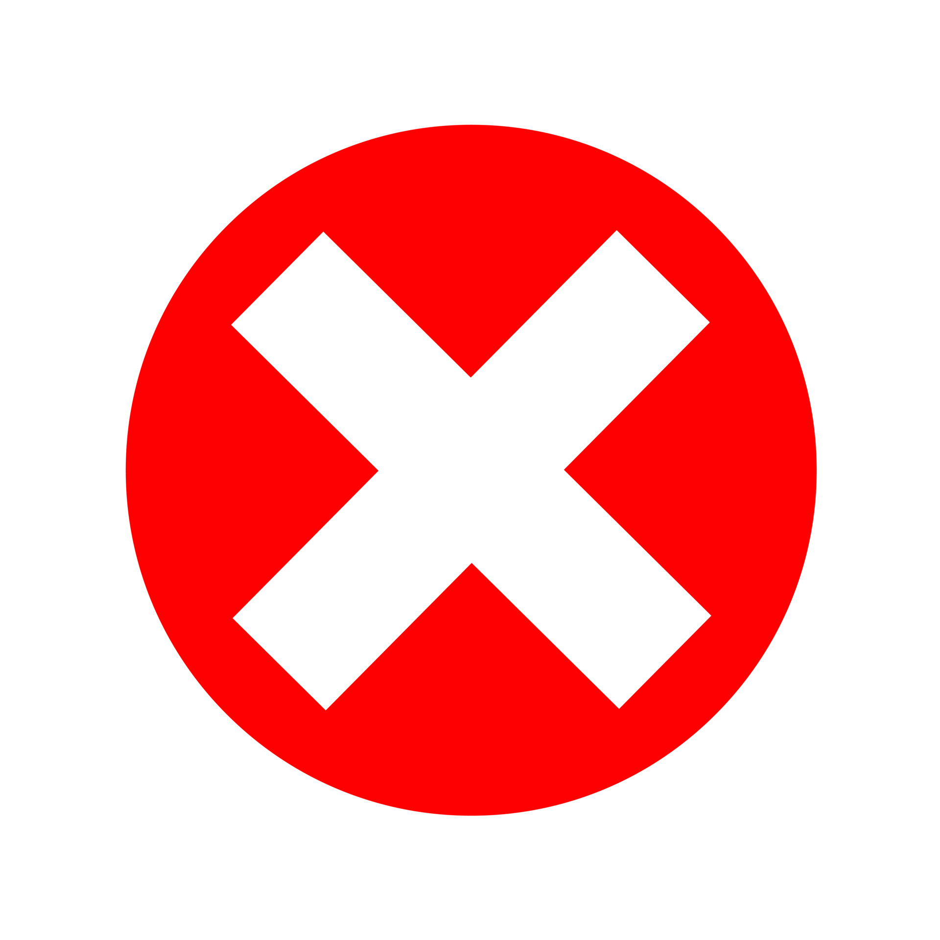 Round Cross Mark Symbol with Transparent Background 17178032 PNG