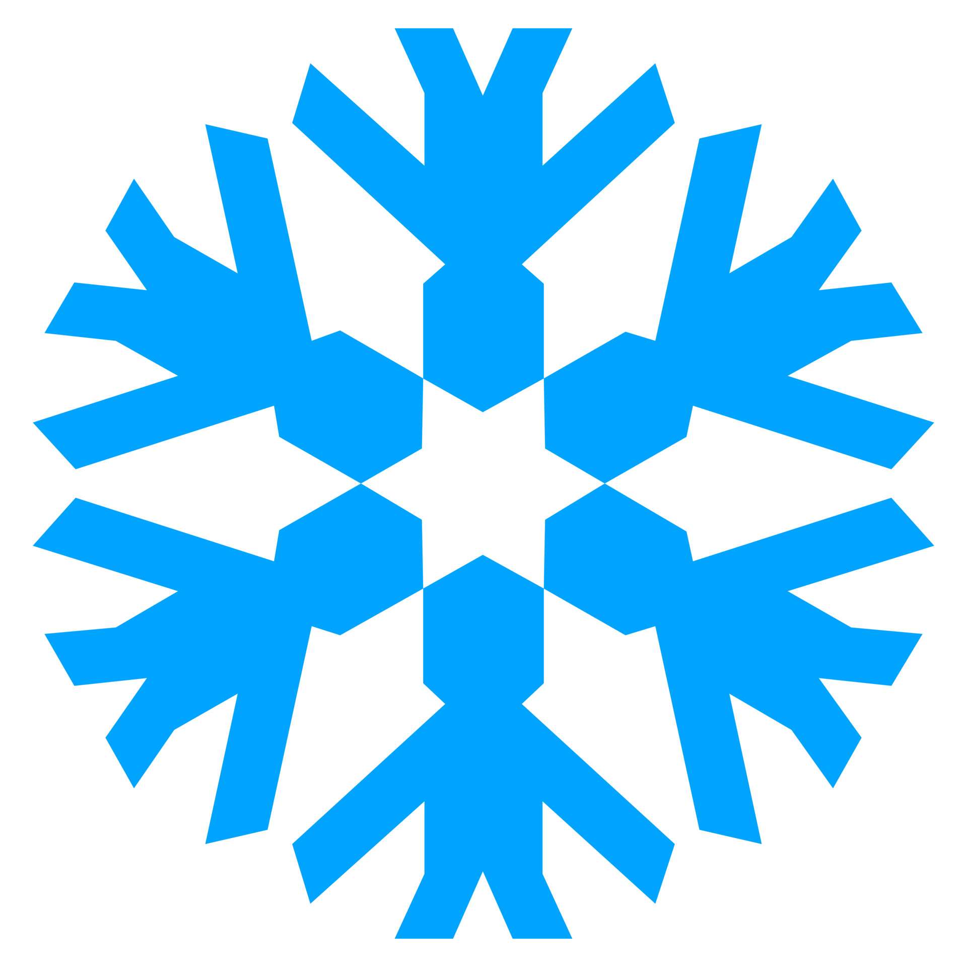 Snowflakes Icon Symbol on Transparent Background 17178282 PNG