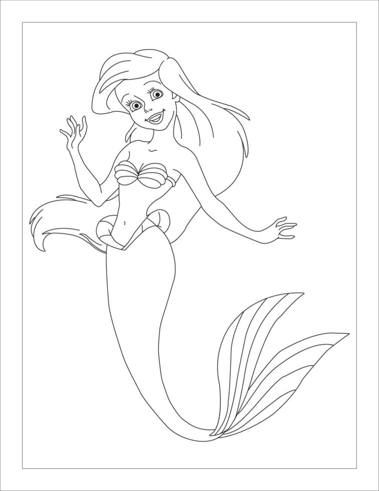 Coloring Book Pages for Kids and Adults vector