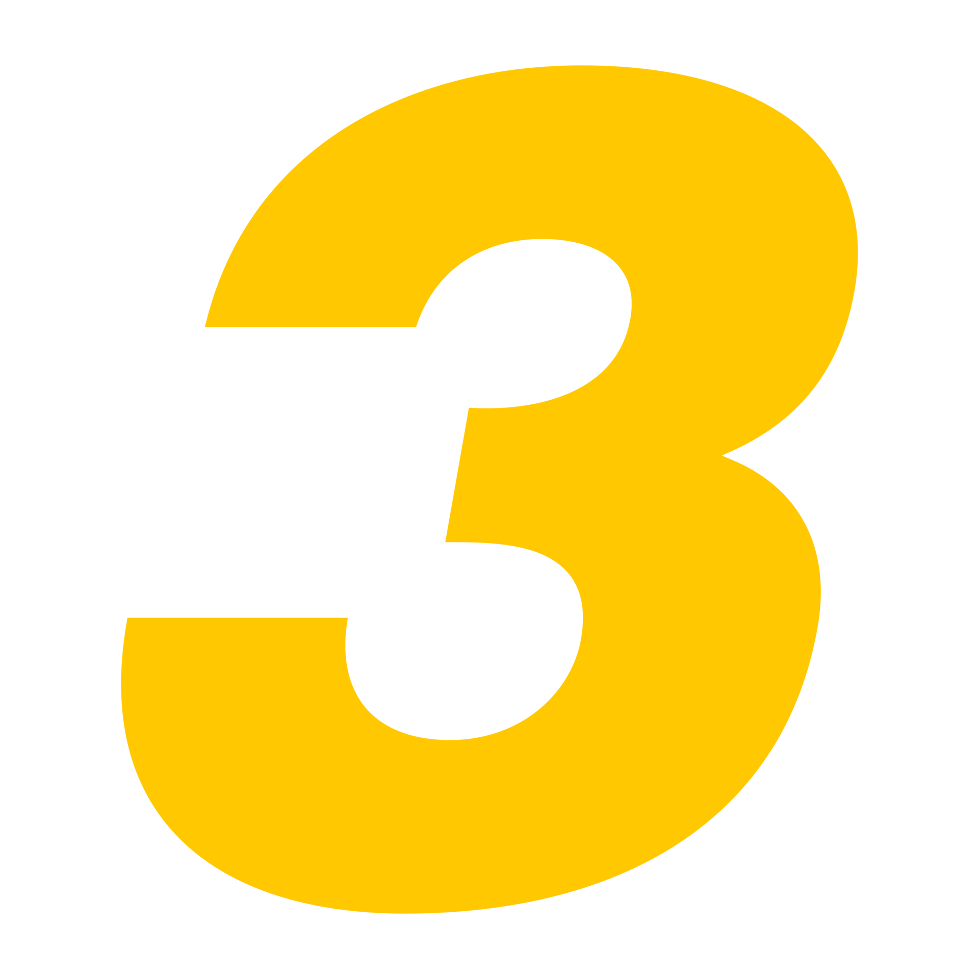 Number 3 isolated on Transparent Background 17178576 PNG