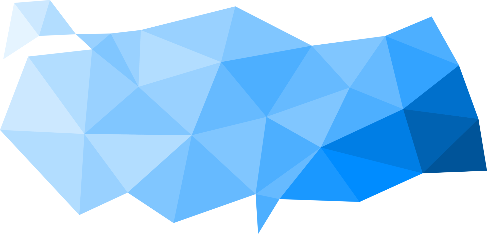 Polygonal Turkey map on transparent background. png