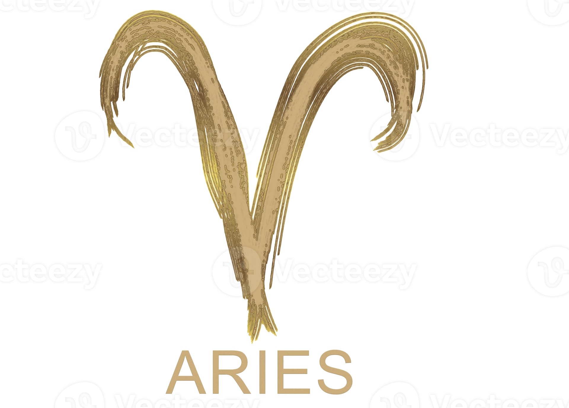 3d illustration aries sign zodiac 17179239 PNG