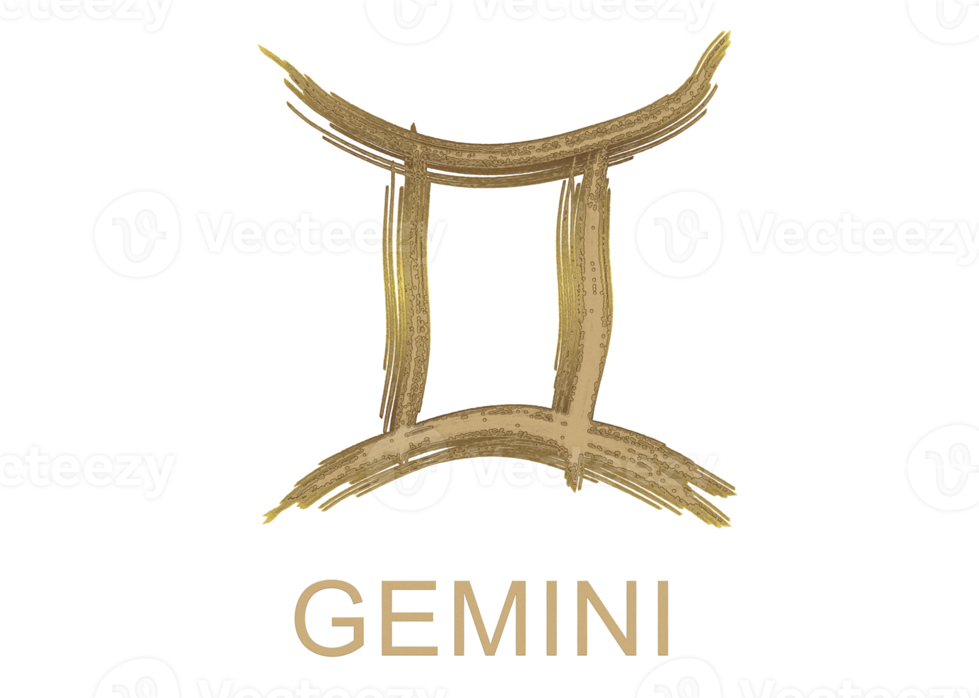 3d illustration, gemini sign, zodiac 17179242 PNG