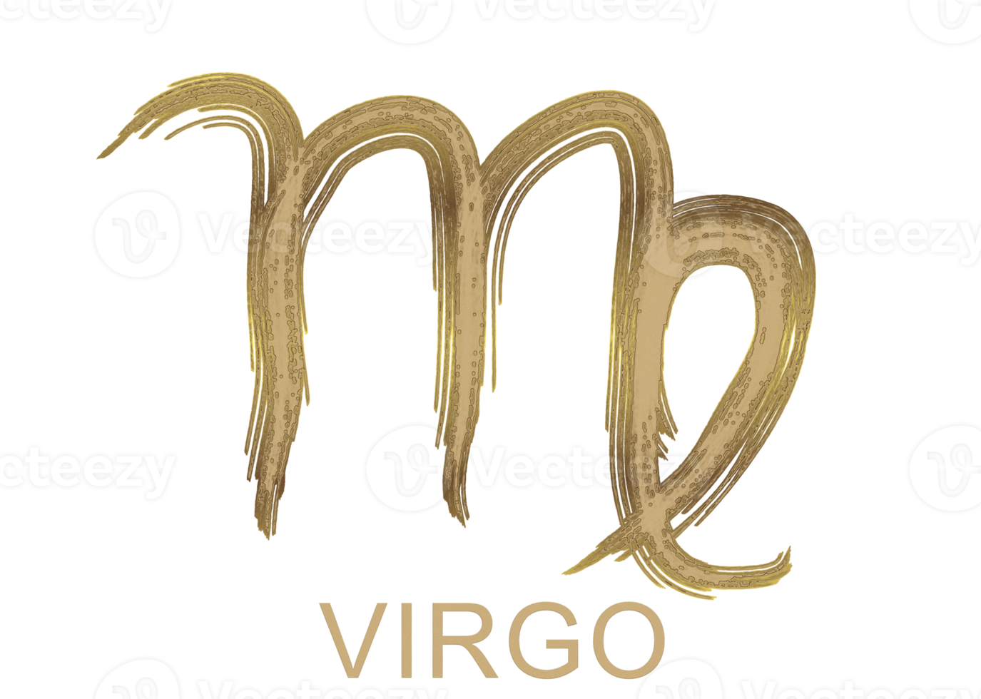 3d illustration, virgo sign, zodiac png