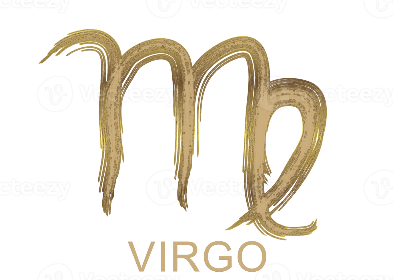 3d illustration, virgo sign, zodiac png