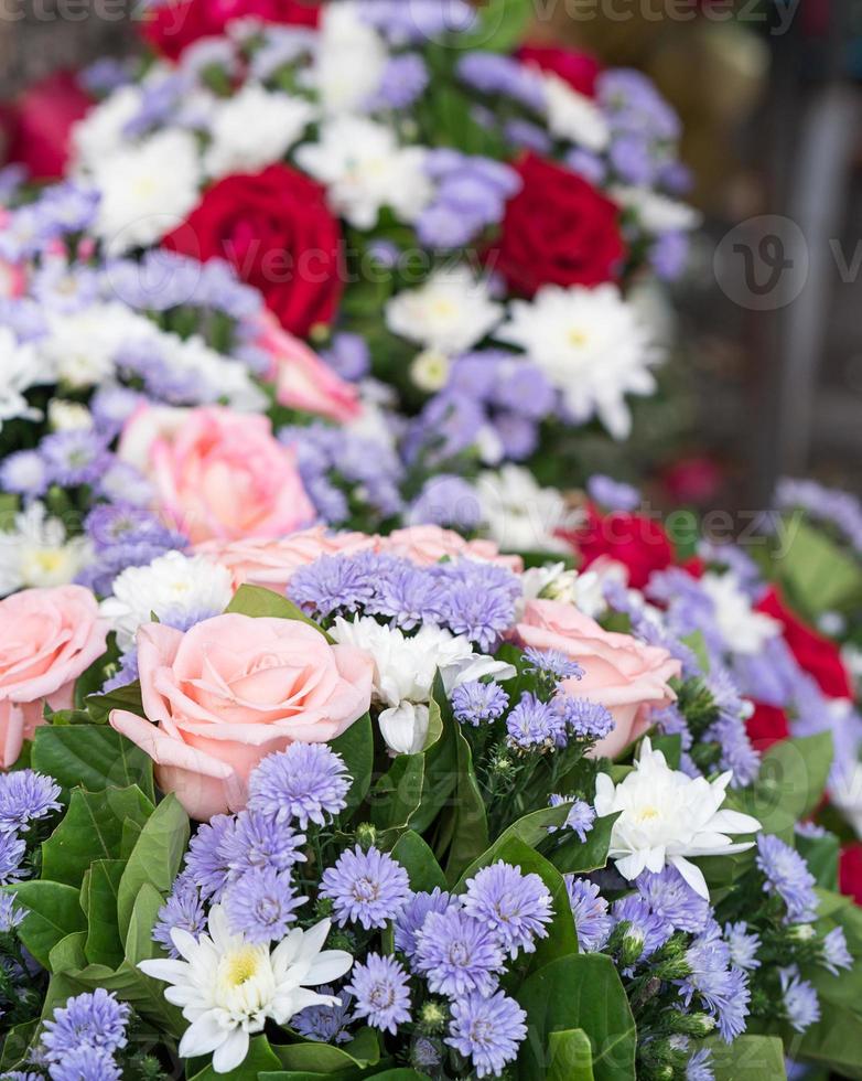 Bouquet made of roses photo