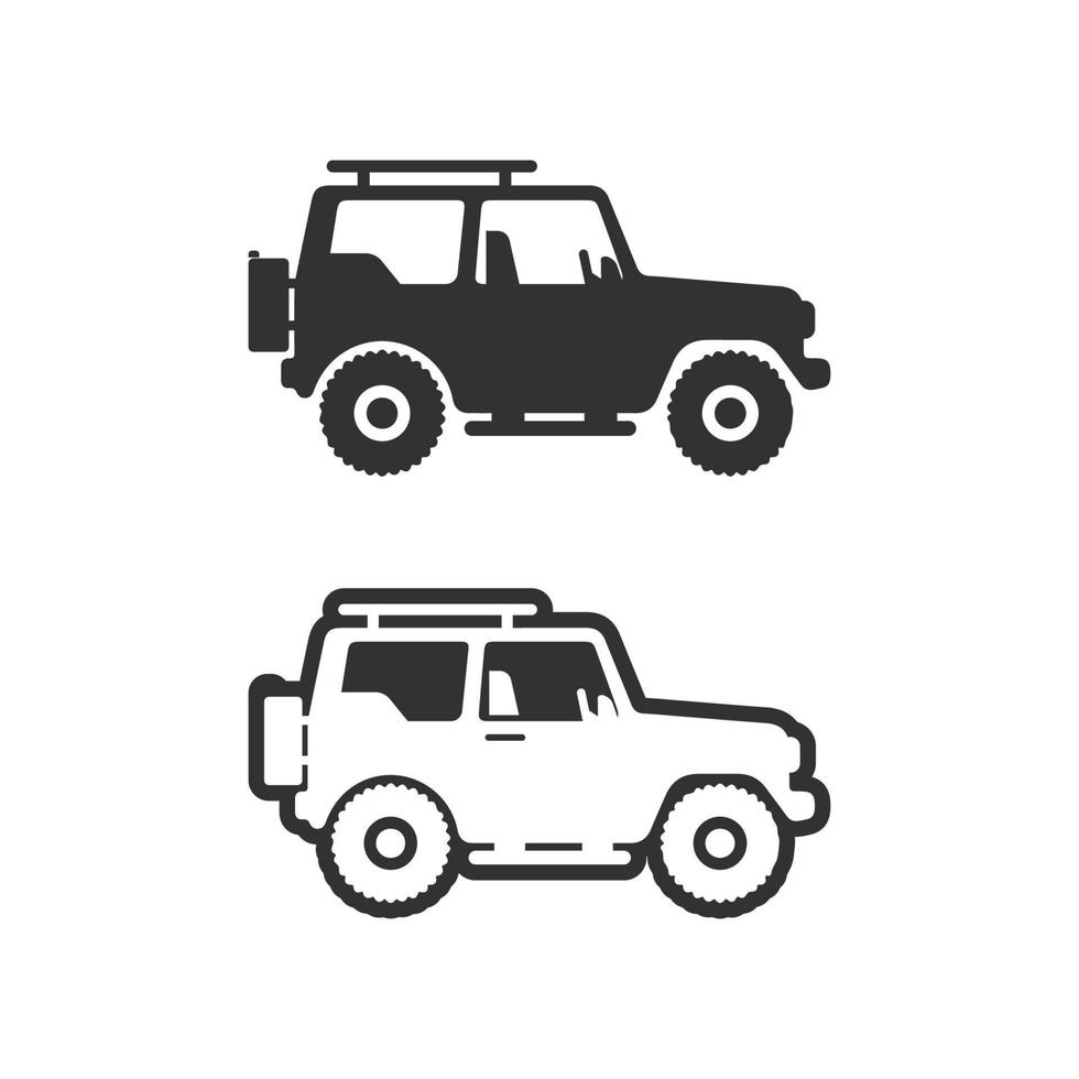 Auto car logo design with concept sports car vehicle icon silhouette.Vector illustration design template. vector