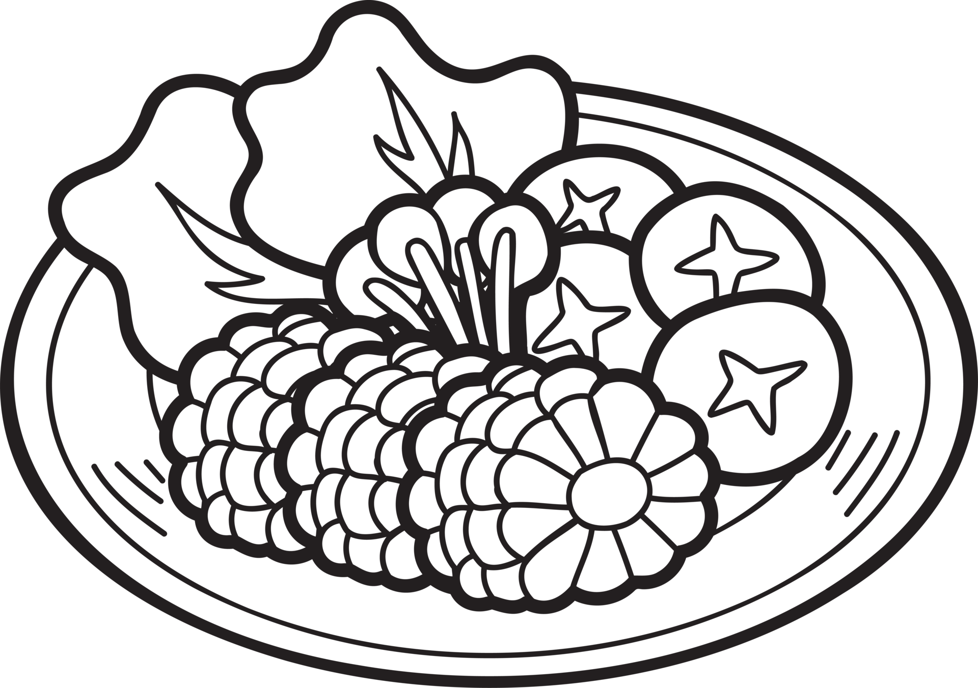 Hand Drawn Vegetable Dish Illustration 17180704 PNG hand-drawn-vegetable-dish-illustration-17180704-png