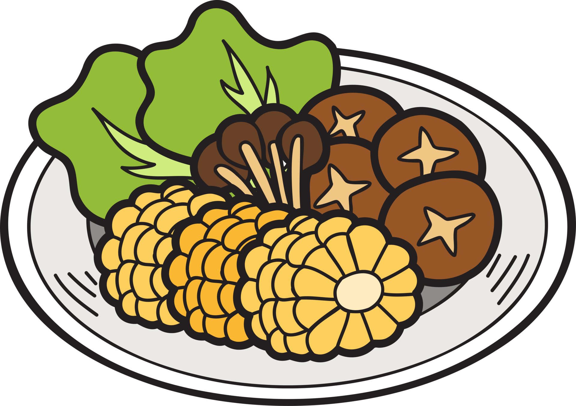 Free Hand Drawn Vegetable Dish Illustration 17180706 PNG With free-hand-drawn-vegetable-dish-illustration-17180706-png-with