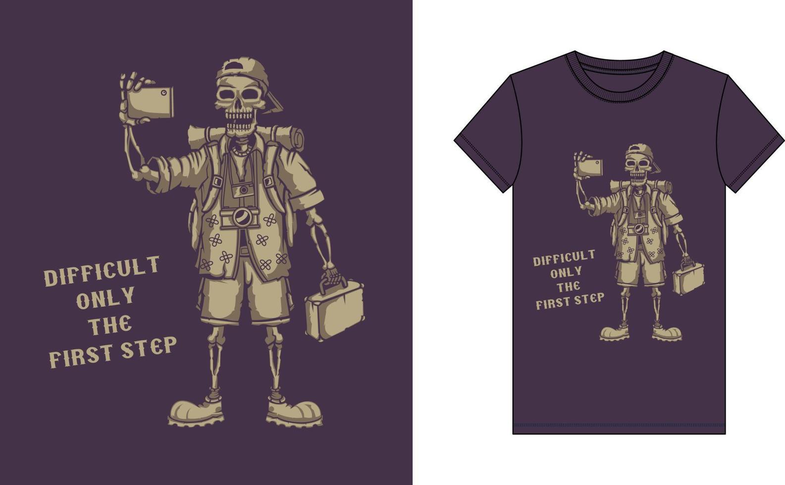 T-Shirt or poster design vector
