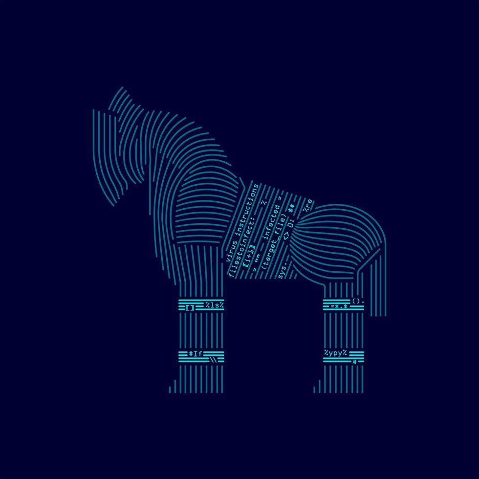 trojan horse concepts vector