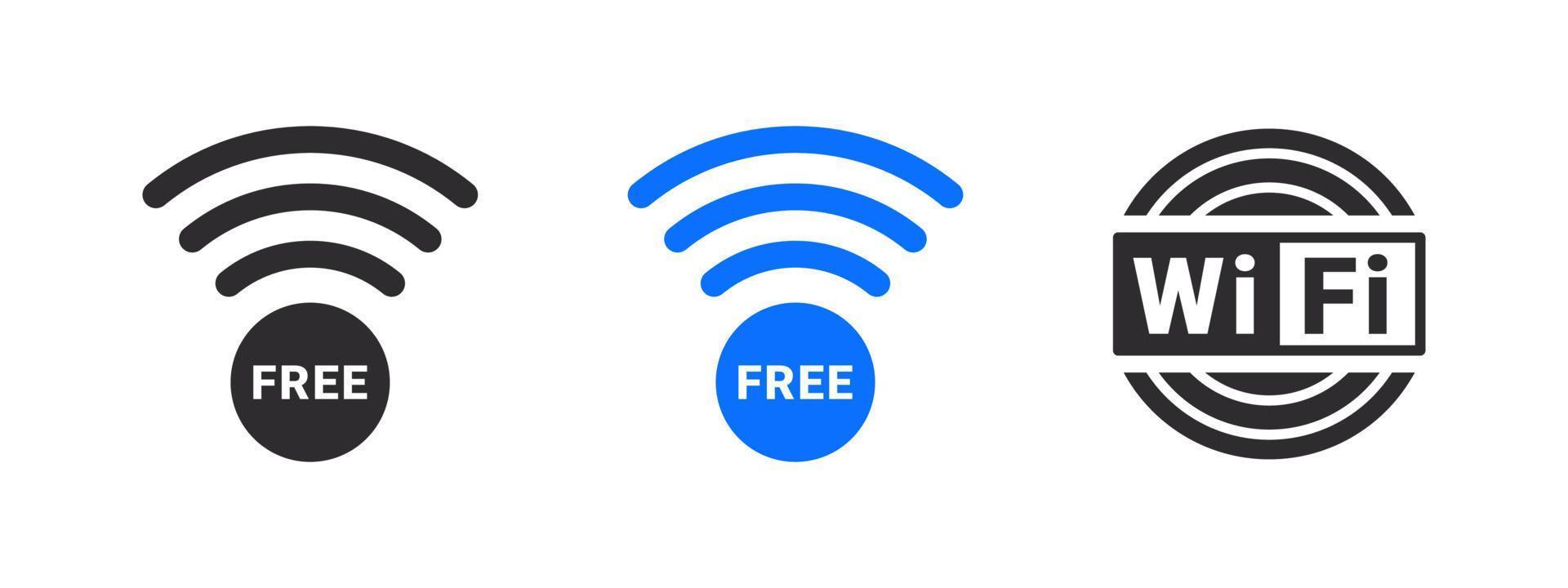 Wifi concept signs. Wireless and wifi icon. Wireless signal