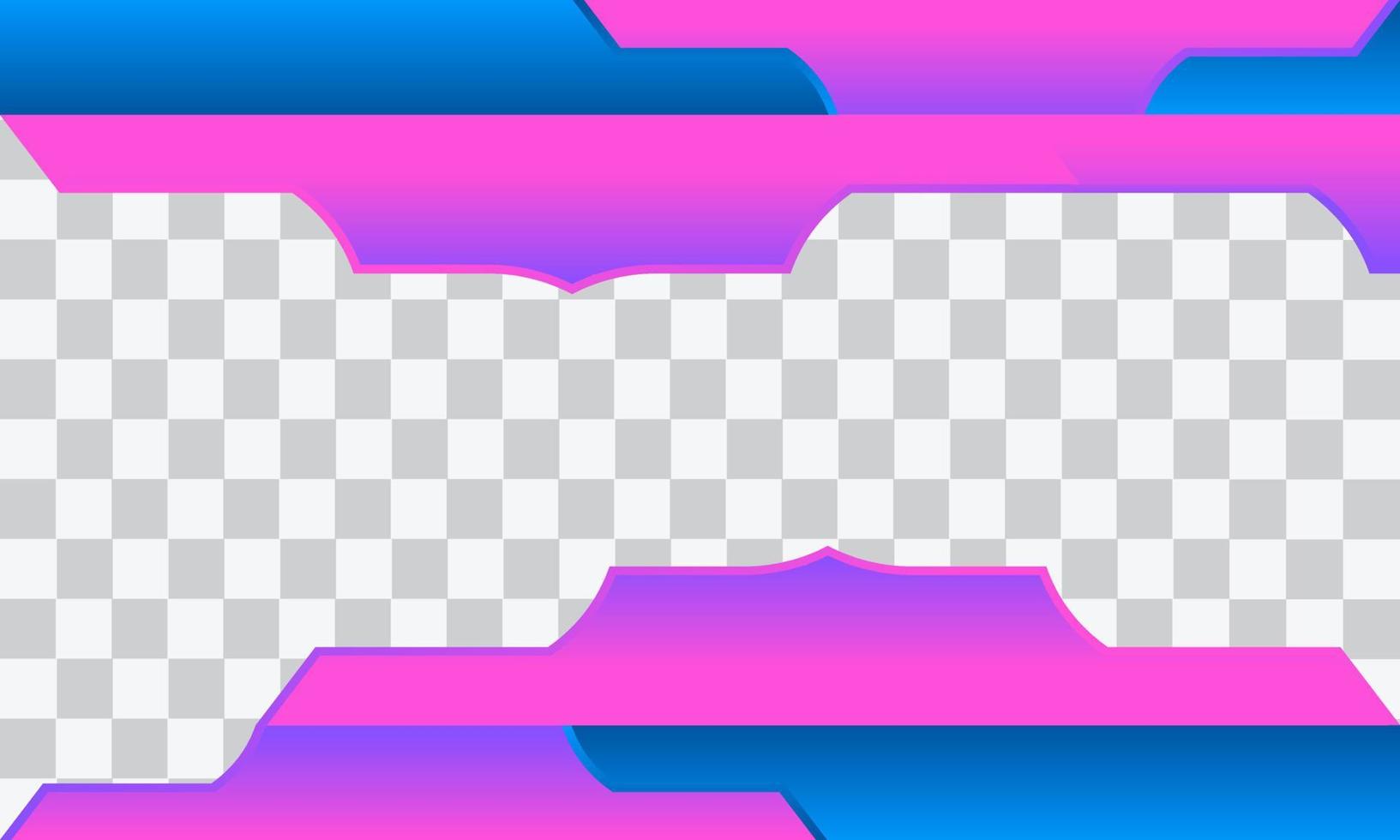 Template for games and technology in purple and blue colors. vector