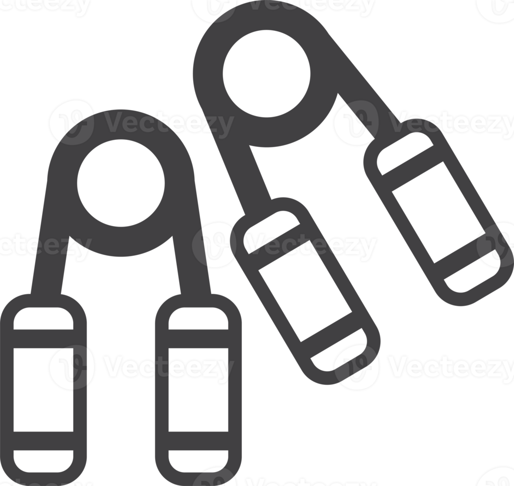 Equipment Hand Grip illustration in minimal style png