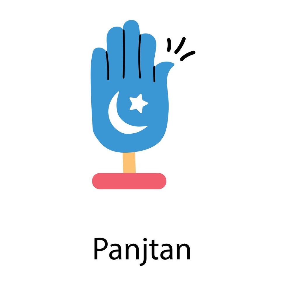 Trendy Panjtan Concepts vector