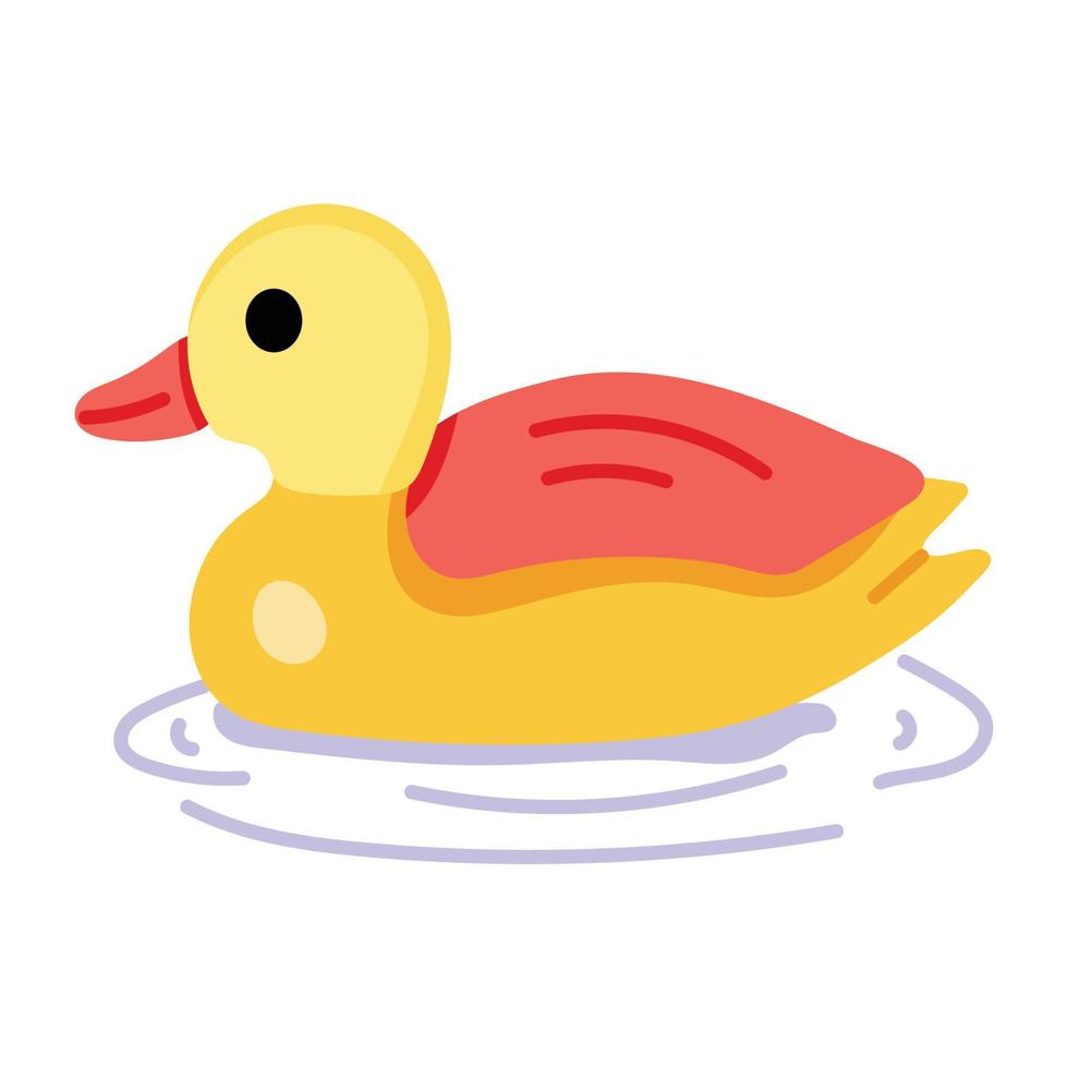 Trendy Duck Concepts vector