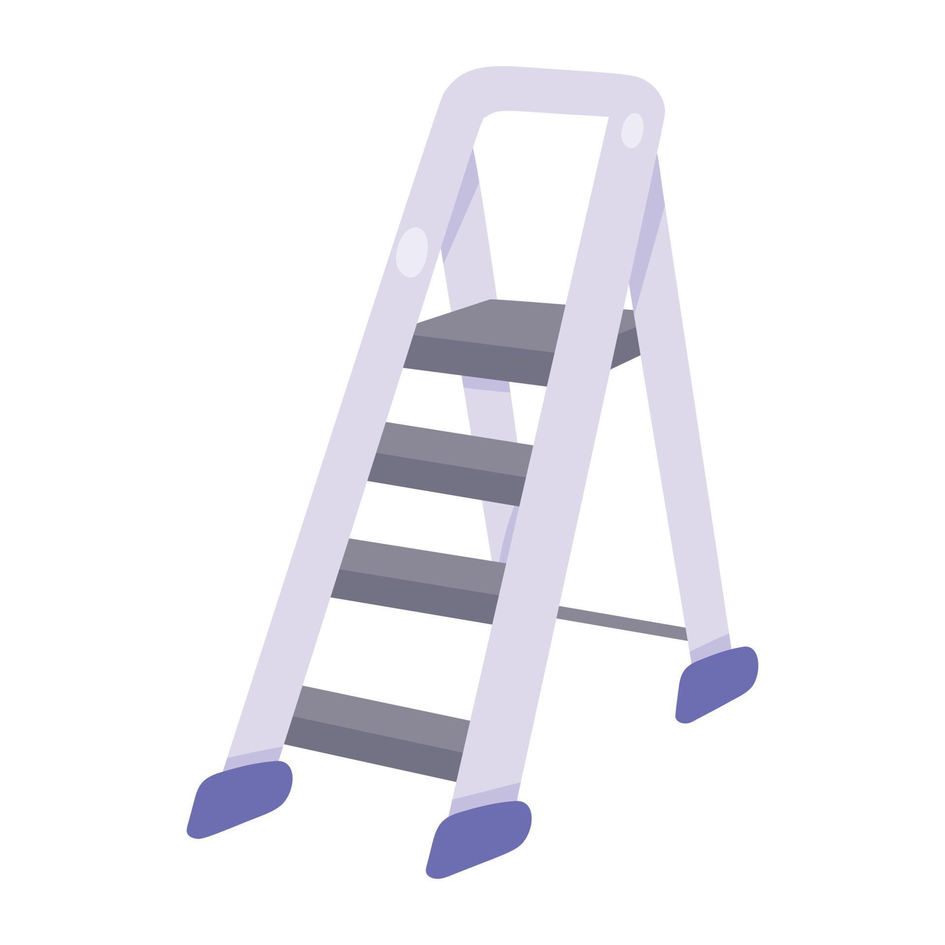 Trendy Extension Ladder 17182907 Vector Art at Vecteezy