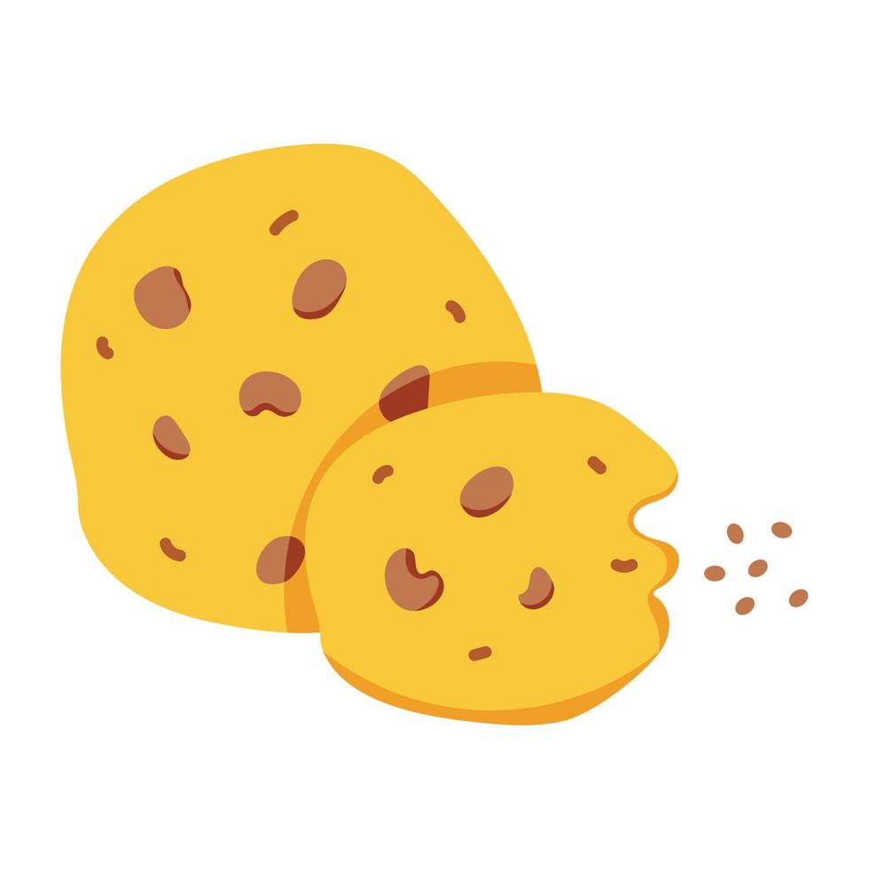 Trendy Cookies Concepts vector