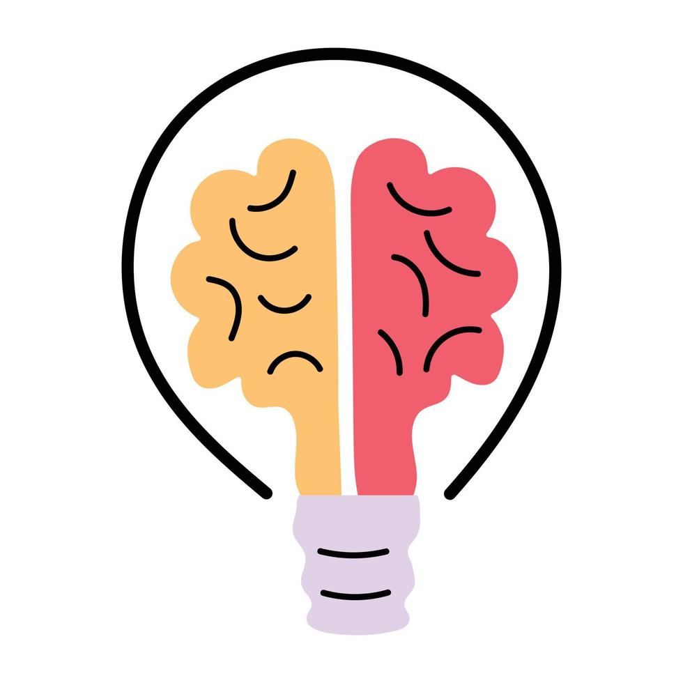 Trendy Creative Mind vector