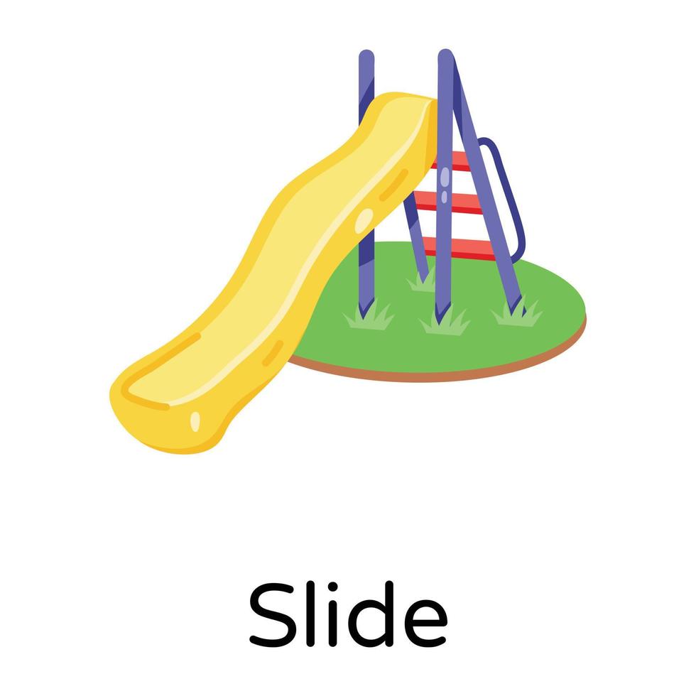 Trendy Slide Concepts vector