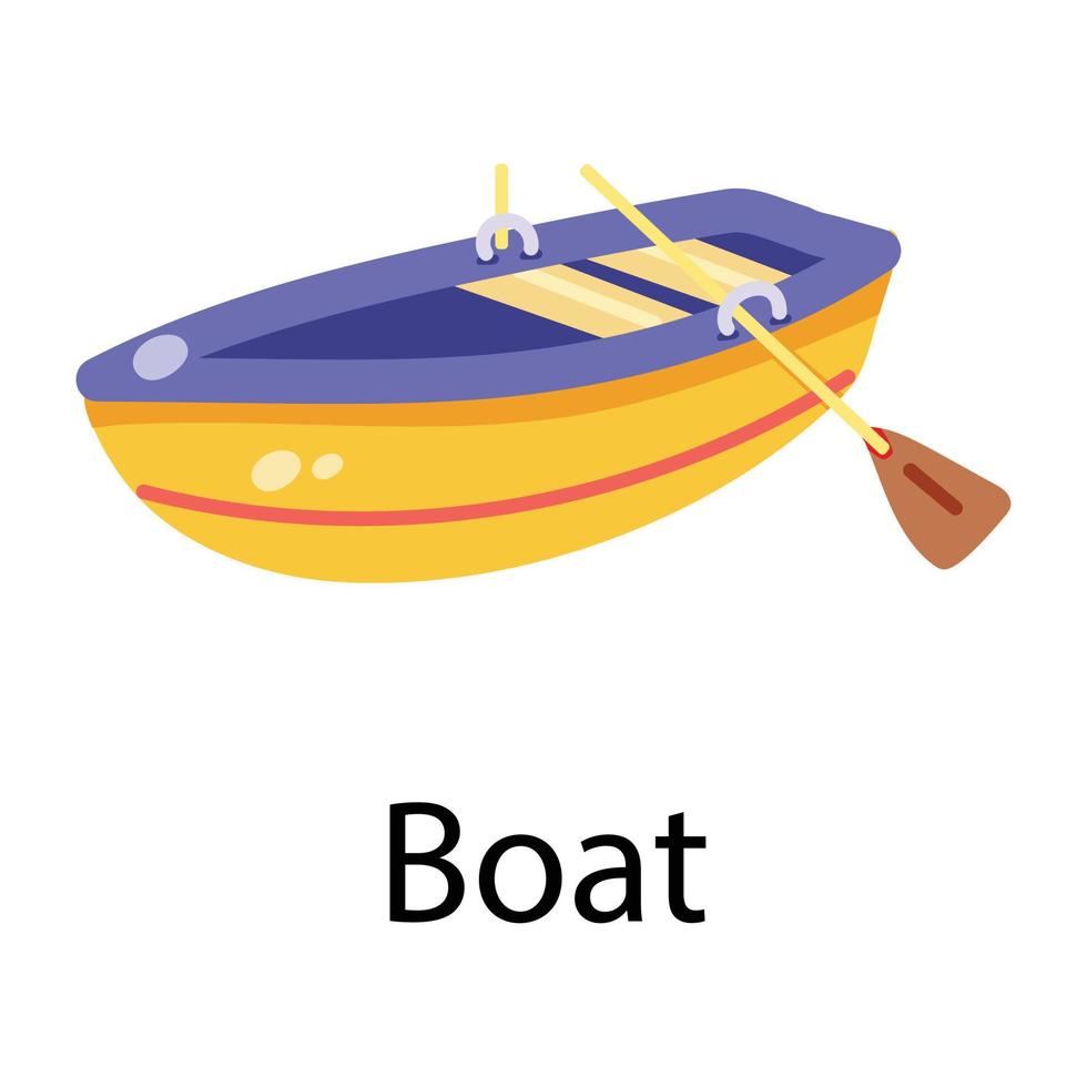 Trendy Boat Concepts vector
