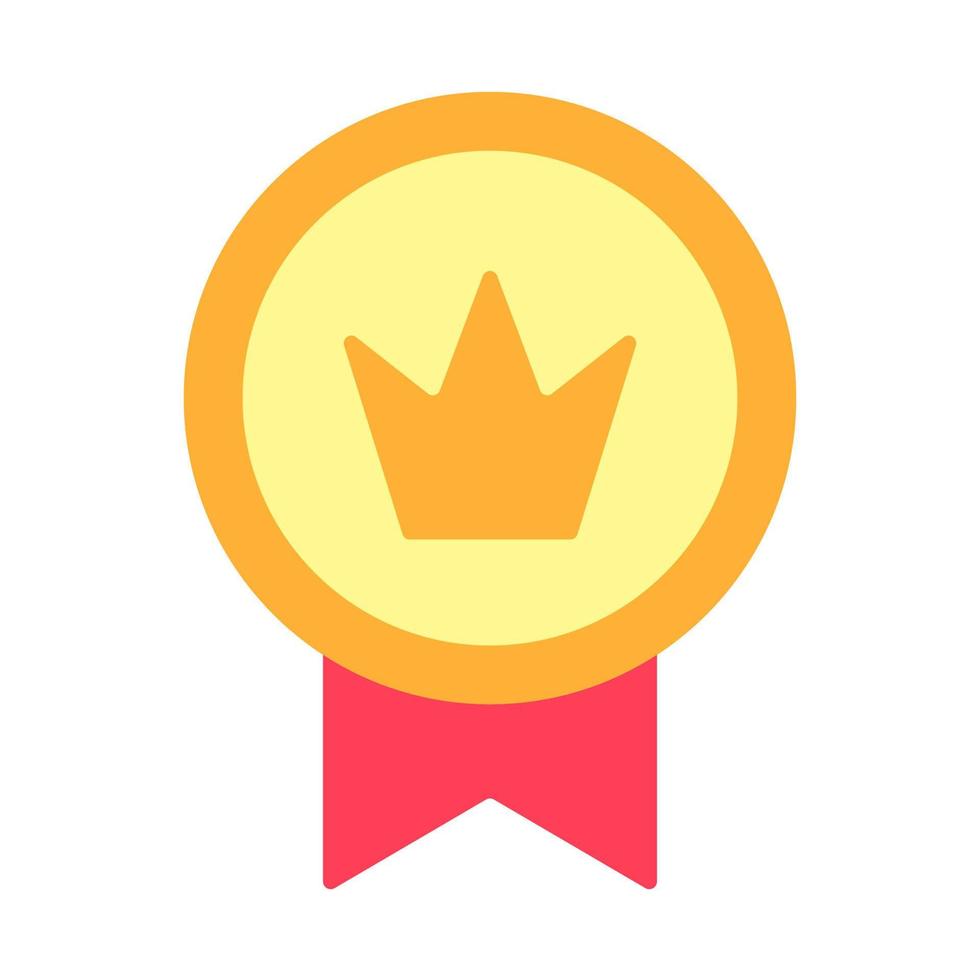 Achievement badge. Premium quality. Achievement or award grant. Winner's trophy icon. Symbol of victory. Goblet icon. Champion trophy cup. Sport cup on stand. Reward badge. First place. Quality mark. vector