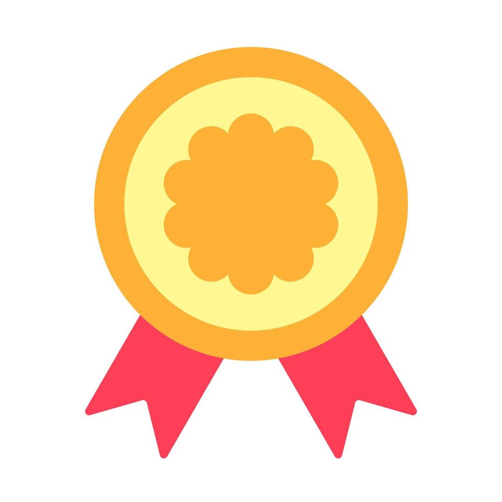 Achievement badge. Premium quality. Achievement or award grant. Winner's trophy icon. Symbol of victory. Goblet icon. Champion trophy cup. Sport cup on stand. Reward badge. First place. Quality mark. vector