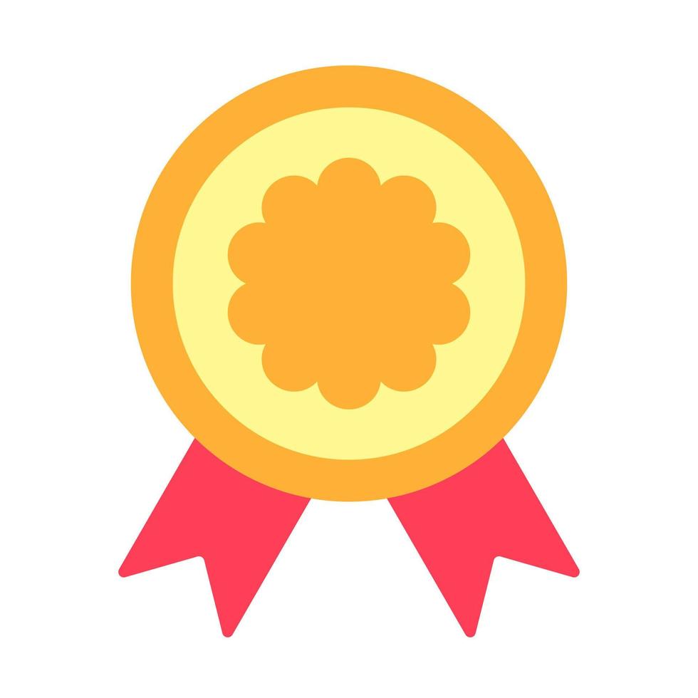 Achievement badge. Premium quality. Achievement or award grant. Winner's trophy icon. Symbol of victory. Goblet icon. Champion trophy cup. Sport cup on stand. Reward badge. First place. Quality mark. vector