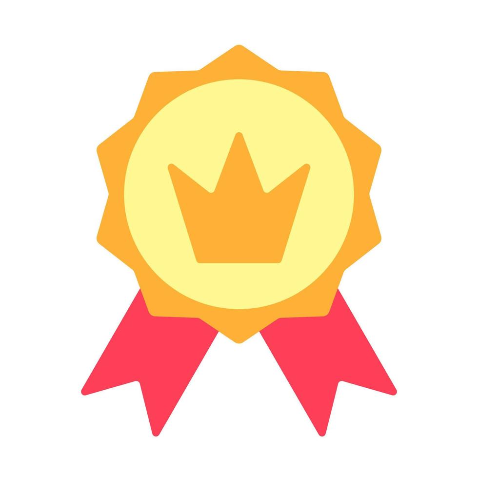 Achievement badge. Premium quality. Achievement or award grant. Winner's trophy icon. Symbol of victory. Goblet icon. Champion trophy cup. Sport cup on stand. Reward badge. First place. Quality mark. vector