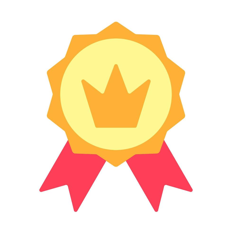 Achievement badge. Premium quality. Achievement or award grant. Winner's trophy icon. Symbol of victory. Goblet icon. Champion trophy cup. Sport cup on stand. Reward badge. First place. Quality mark. vector