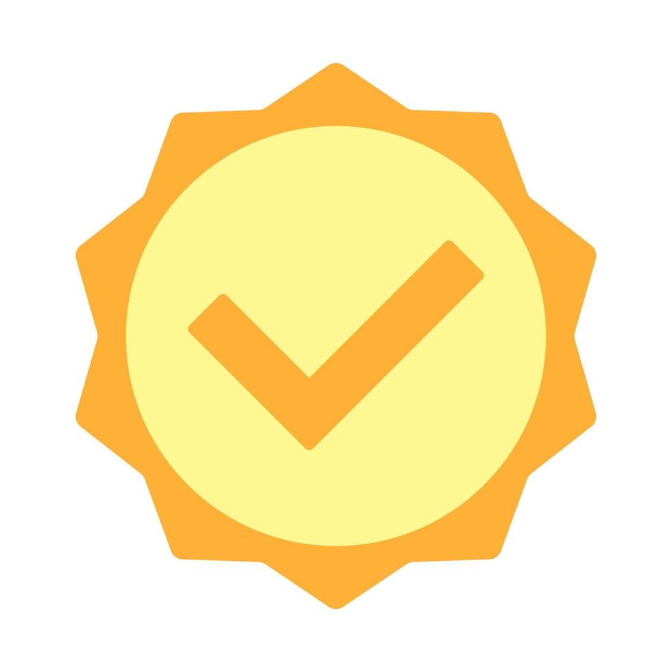 Achievement badge. Premium quality. Achievement or award grant. Winner's trophy icon. Symbol of victory. Goblet icon. Champion trophy cup. Sport cup on stand. Reward badge. First place. Quality mark. vector