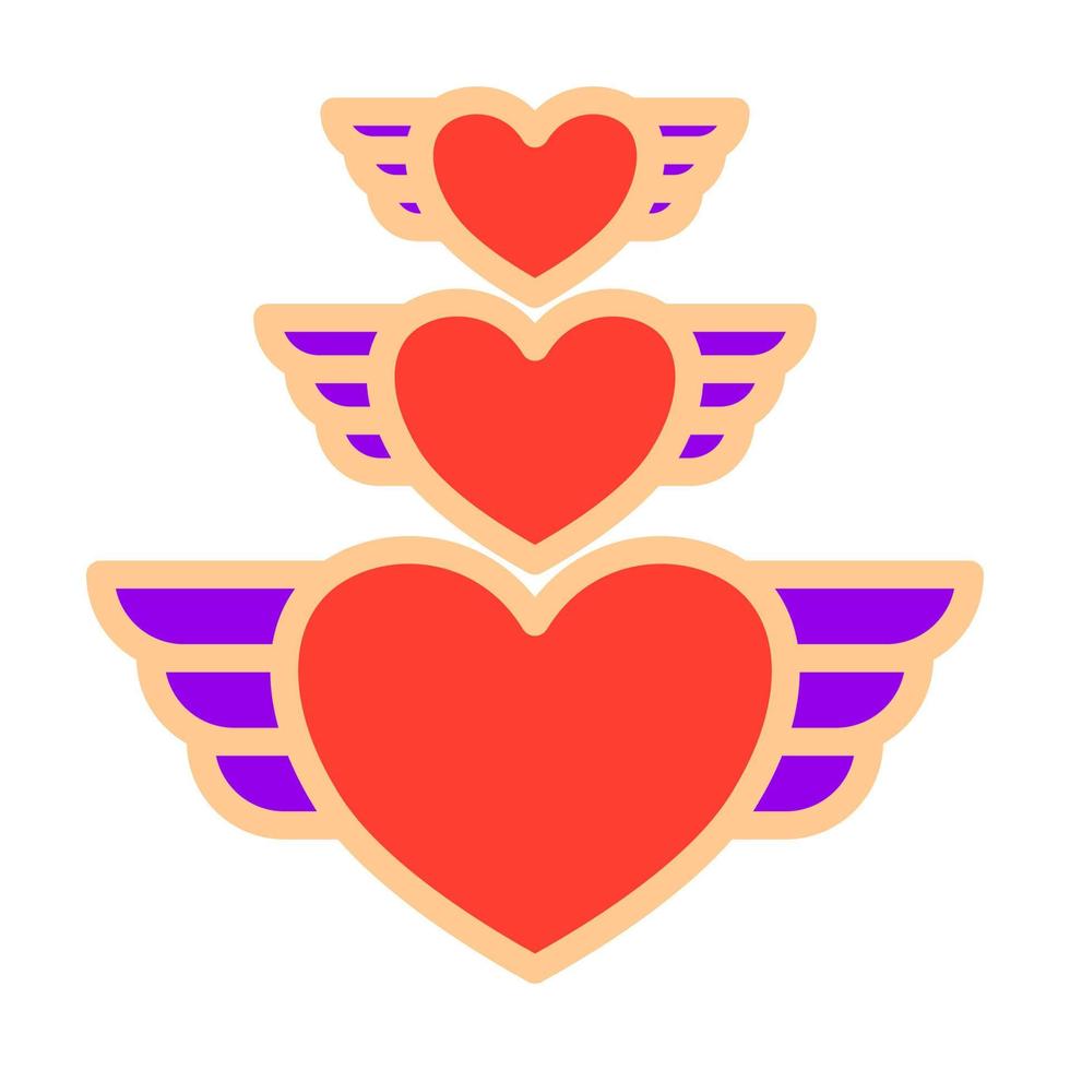 Valentine day. Love. Set of cute isolated icons. Vector