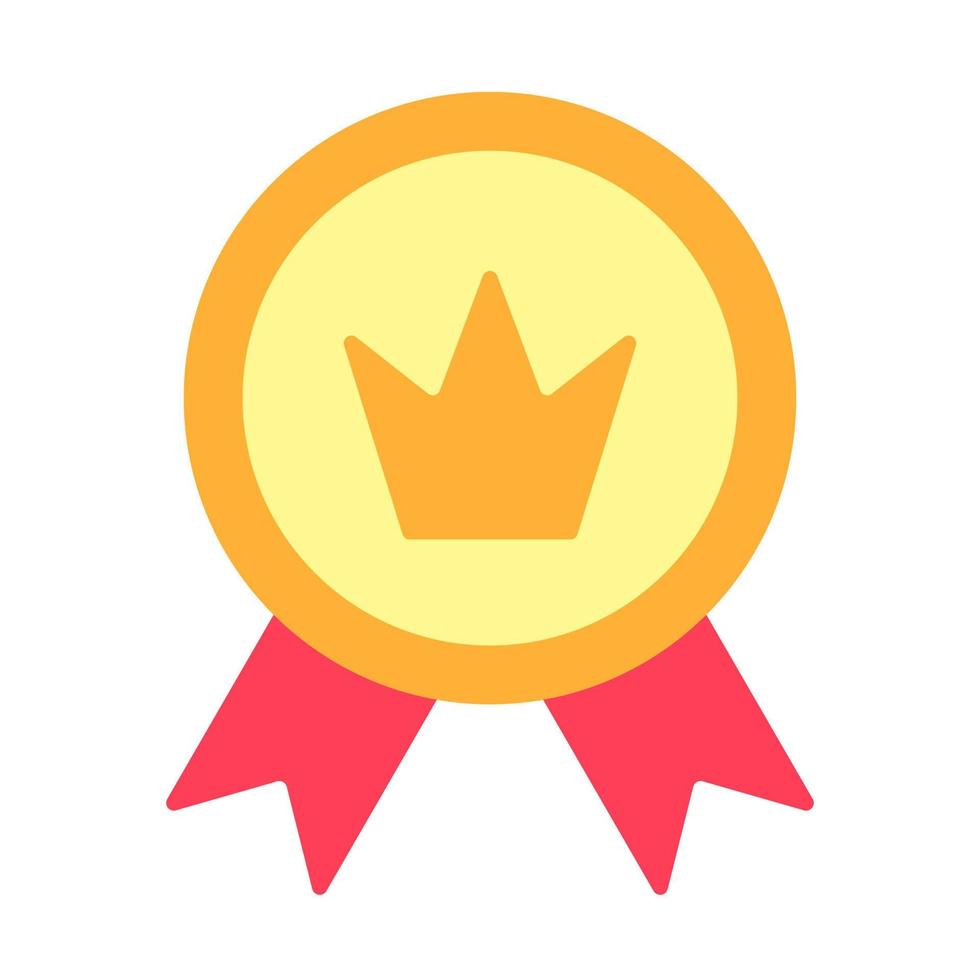 Achievement badge. Premium quality. Achievement or award grant. Winner's trophy icon. Symbol of victory. Goblet icon. Champion trophy cup. Sport cup on stand. Reward badge. First place. Quality mark. vector