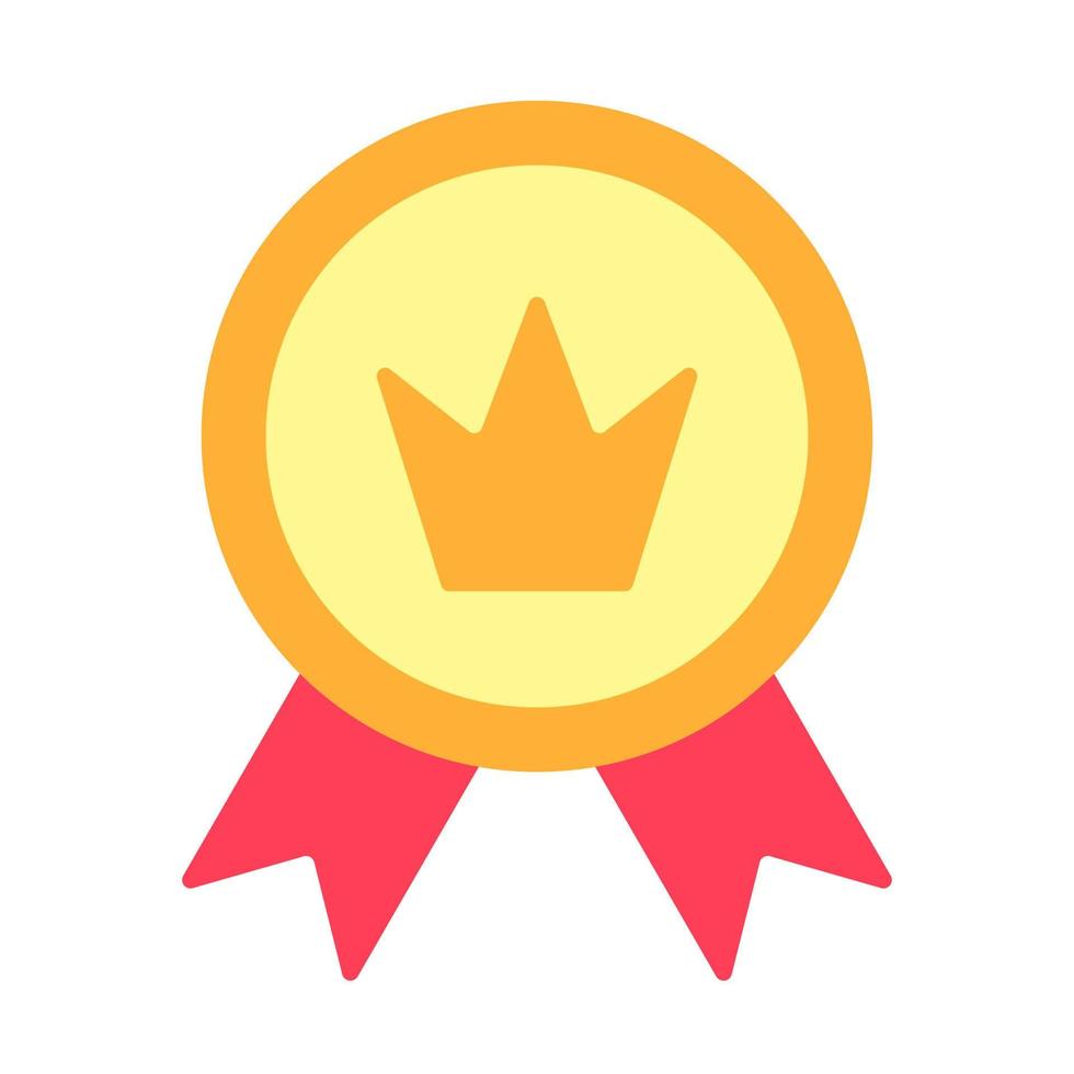 Achievement badge. Premium quality. Achievement or award grant. Winner's trophy icon. Symbol of victory. Goblet icon. Champion trophy cup. Sport cup on stand. Reward badge. First place. Quality mark. vector