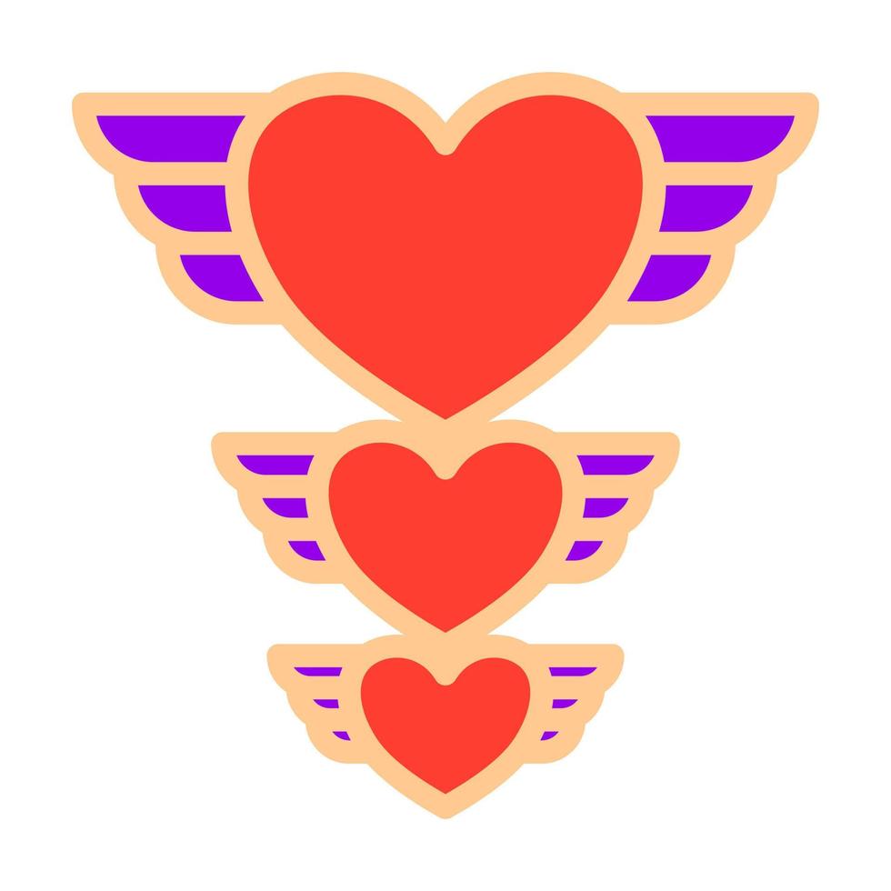 Valentine day. Love. Set of cute isolated icons. Vector