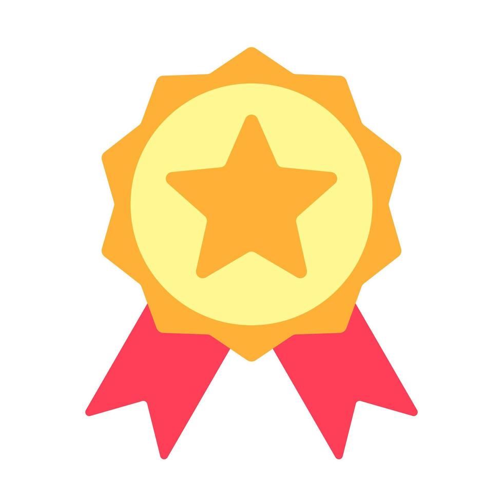 Achievement badge. Premium quality. Achievement or award grant. Winner's trophy icon. Symbol of victory. Goblet icon. Champion trophy cup. Sport cup on stand. Reward badge. First place. Quality mark. vector
