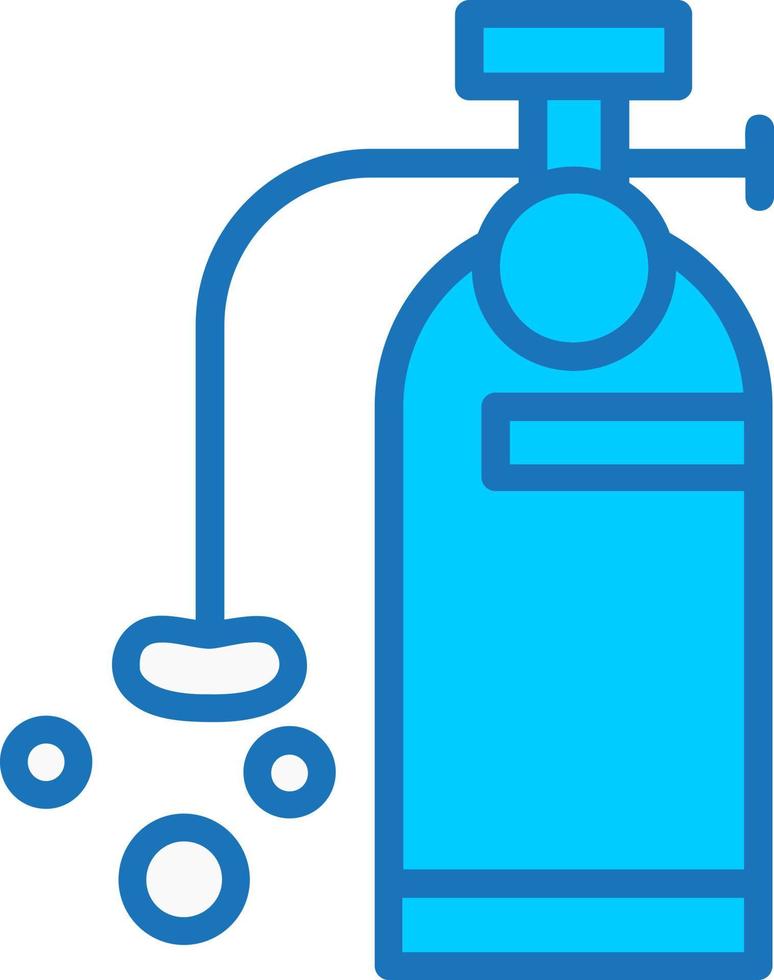 Oxygen Cylinder Vector Icon