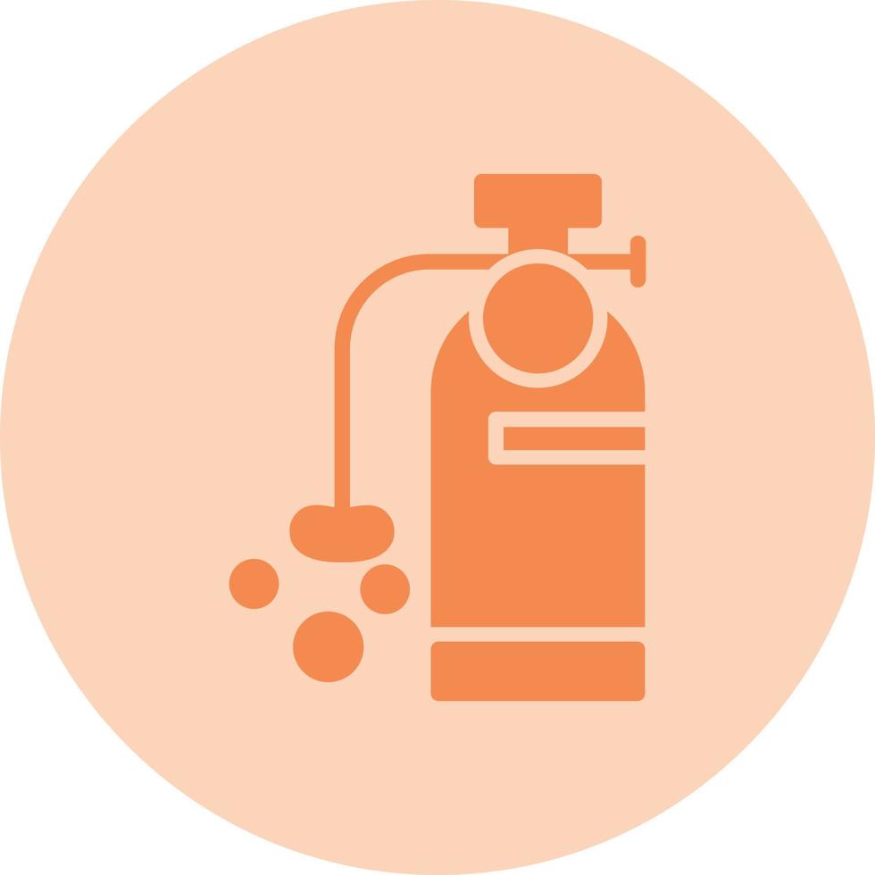 Oxygen Cylinder Vector Icon