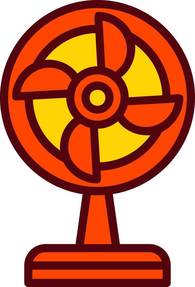 icono de vector de ventilador