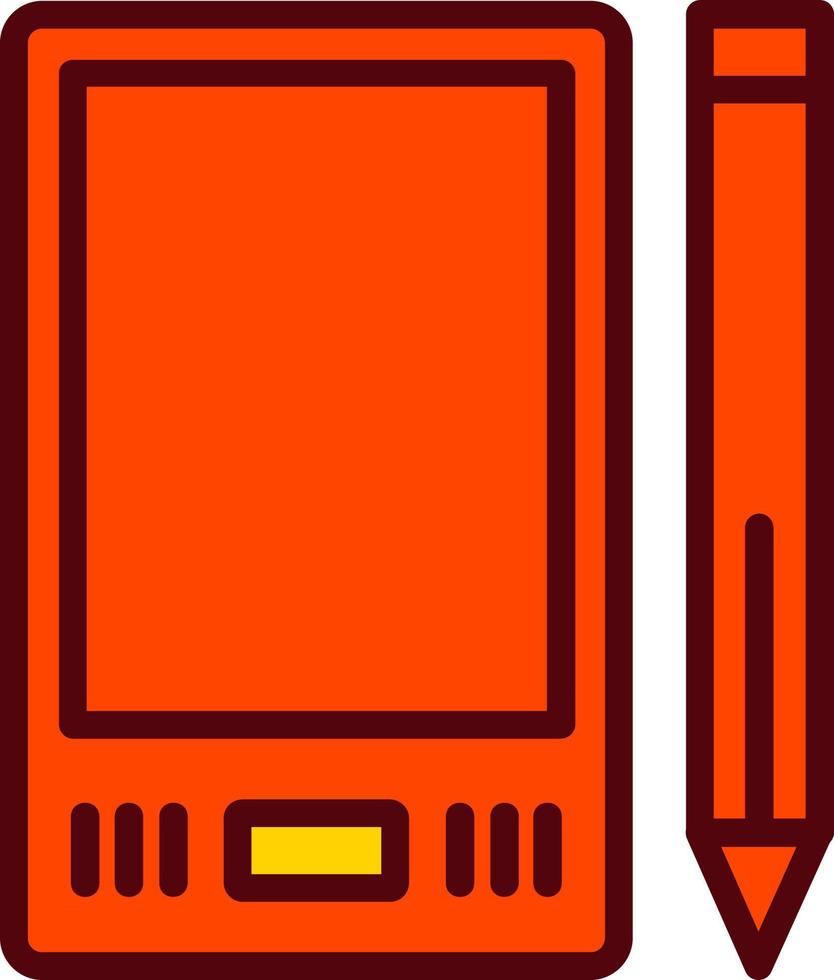 Graphic Tablet Vector Icon 17183750 Vector Art at Vecteezy